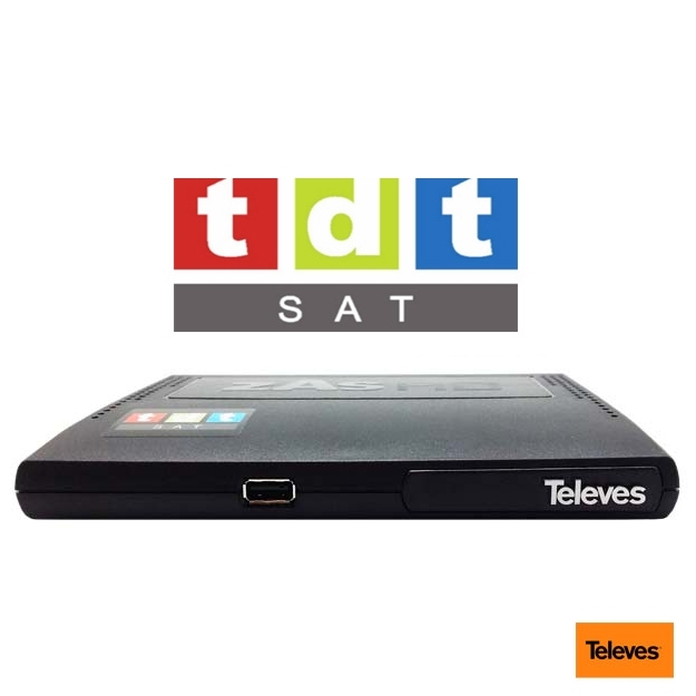 Televes - Récepteur Décodeur Satellite Televes COMBO SAT HD, TDT